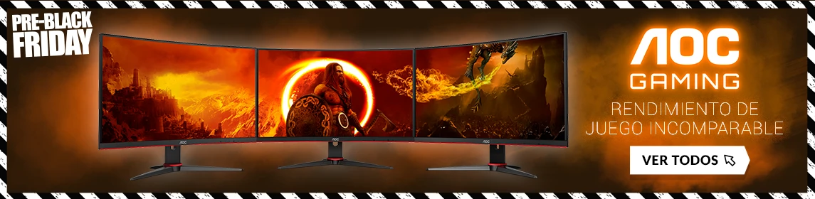 ¡Pre-Black! Monitores AOC en GAME.es