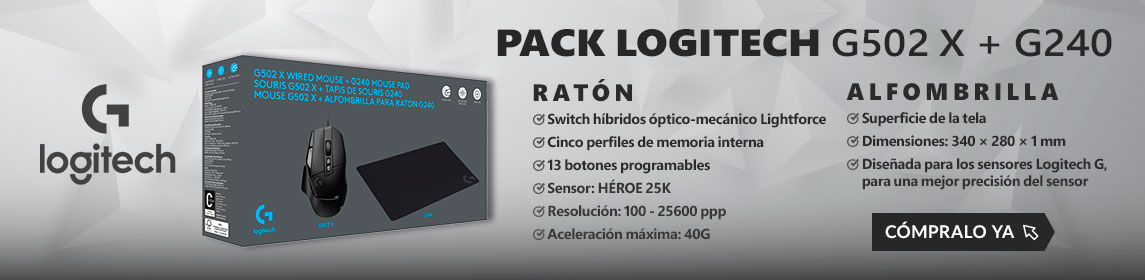 Pack Raton Logitech en GAME.es