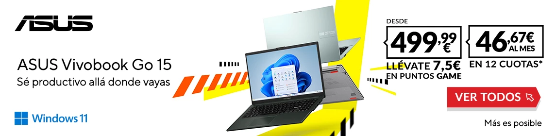 ASUS Vivobook en GAME.es