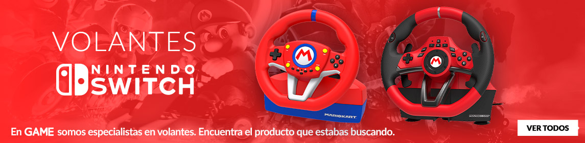 Volantes Nintendo Switch en GAME.es