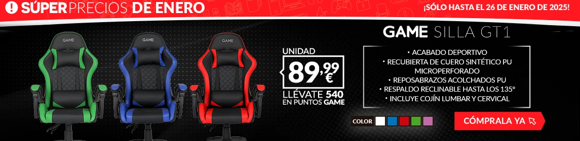 Silla GT1 en GAME.es