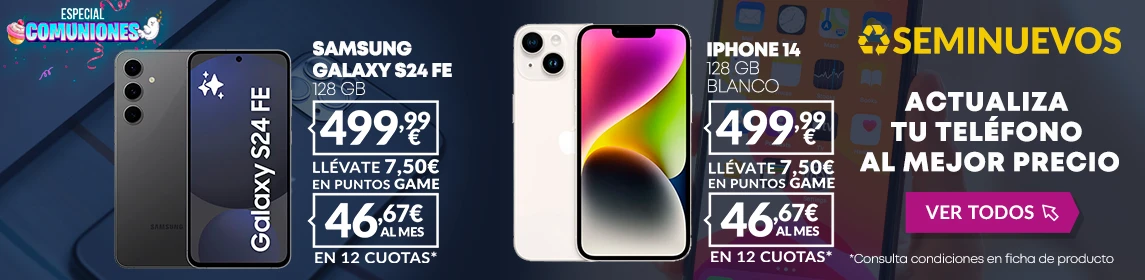 Teléfonos Móviles en GAME.es