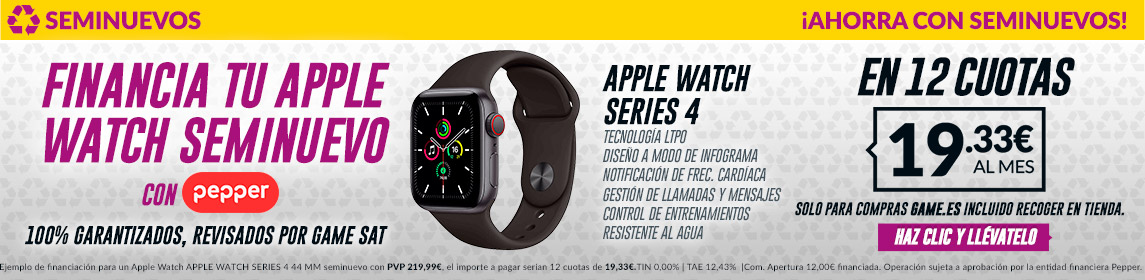 Apple Watch Serie 4 en GAME.es