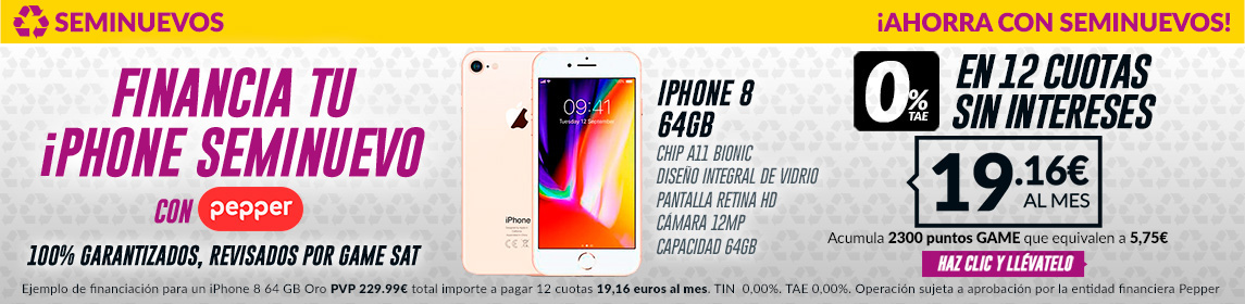 iPhone 8 en GAME.es