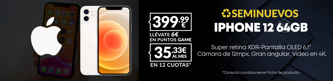 iPhone 12 64GB en GAME.es
