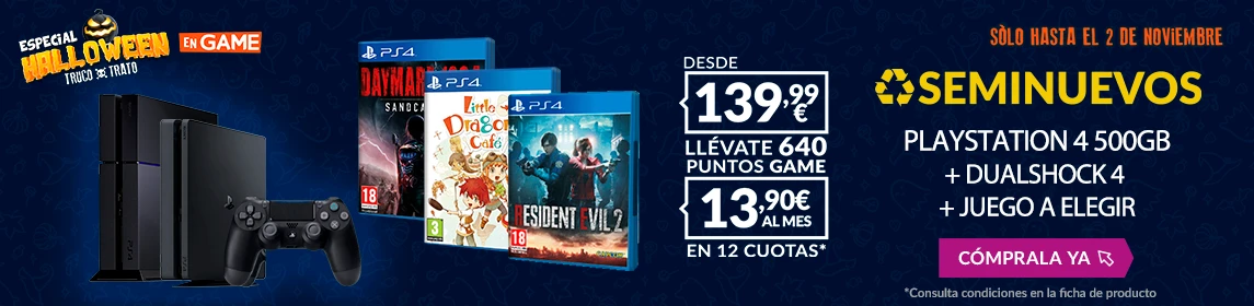 Pack PS4 en GAME.es