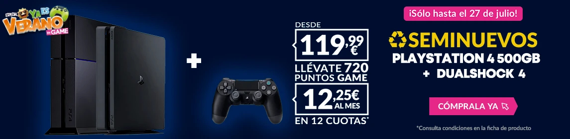Pack PS4 en GAME.es