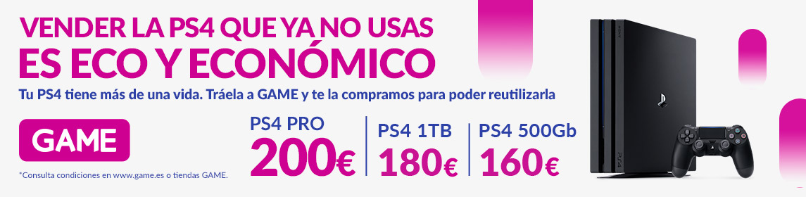 Te compramos tu PS4 en GAME.es