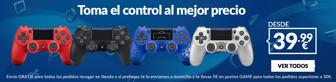 Controller Dualshock PS4 en GAME.es