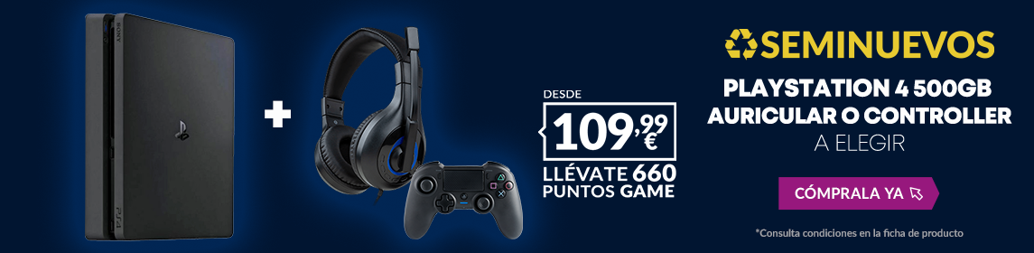 Pack Consola PS4 en GAME.es