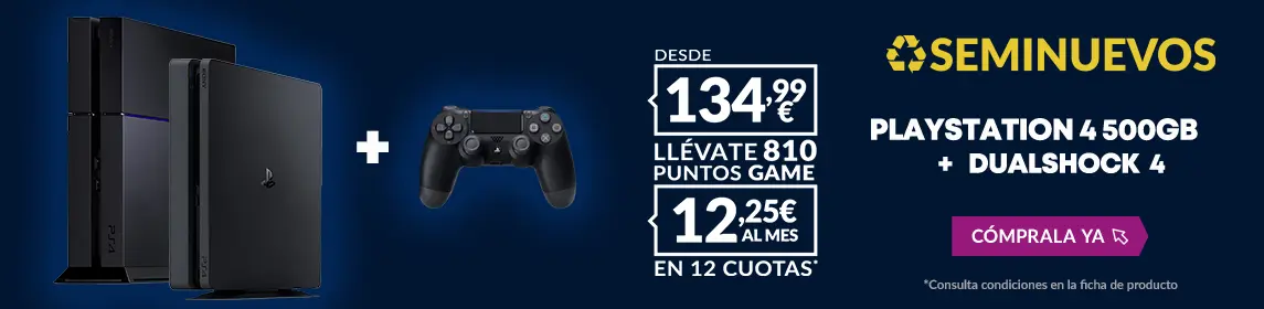 Consola PS4 Seminueva en GAME.es