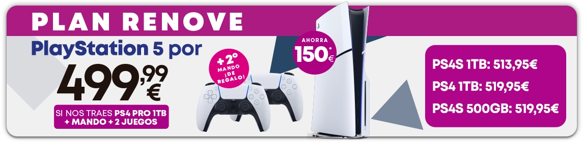 Plan Renove PS5 en GAME.es