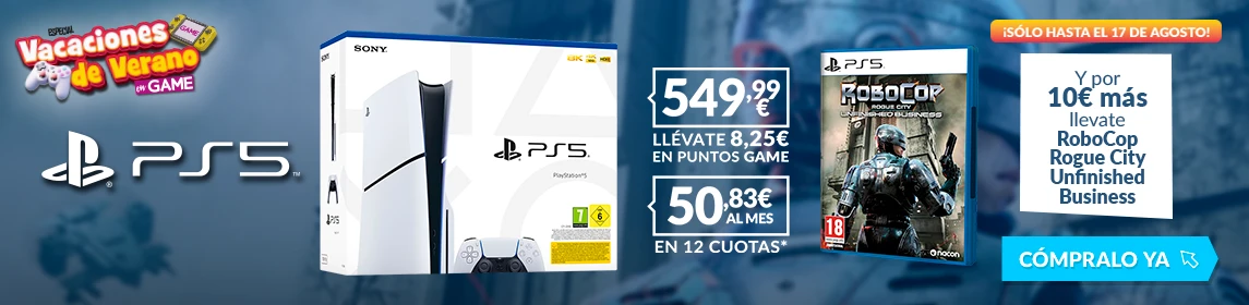 Pack PS5 + Robocop en GAME.es