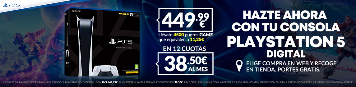 PS5 Digital en GAME.es