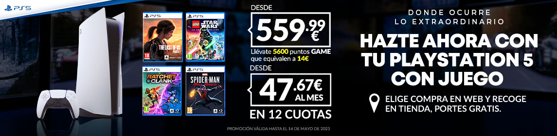 ¡Semana Santa! Packs PS5 en GAME.es