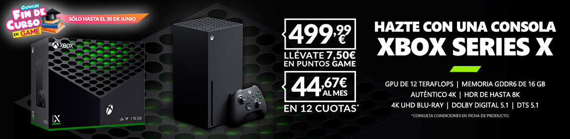 Xbox series X en GAME.es