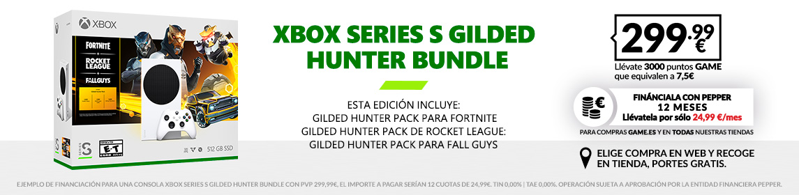 Xbox Series S Glided Hunter Bundle en GAME.es