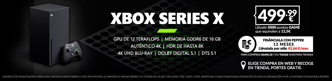 ¡Últimas unidades! Xbox Series X en GAME.es