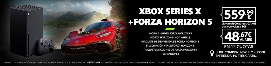 Xbox Series X Horizon 5 en GAME.es