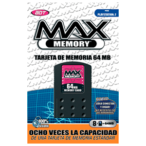 Memory Card Max 64Mb Negra
