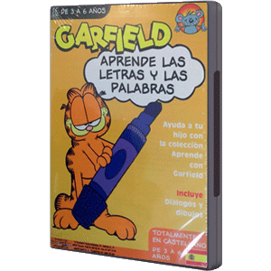 Garfield Aprende Letras y Palabras