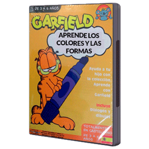 Garfield Aprende Colores, Formas y Hora