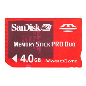 Tarjeta Memory Stick Pro Duo SanDisk 4Gb Tarjeta Memory Stick Pro Duo SanDisk 4Gb