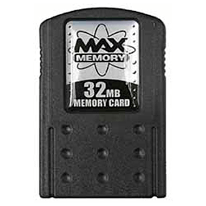Memory Card Max 32Mb Negra