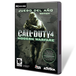 Call of Duty 4: Modern Warfare Juego del año