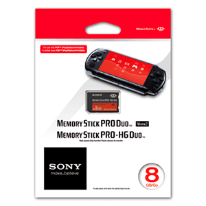 Tarjeta Memory Stick Pro Duo Sony 8Gb