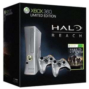 Xbox 360 250Gb Halo Reach Exclusive Edition Bundle