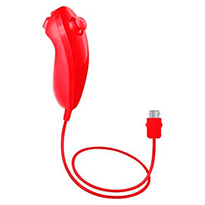 Mando Nunchako Nintendo Rojo Mando Nunchako Nintendo Rojo
