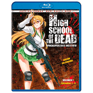 High School Of The Dead Vol1 Combo