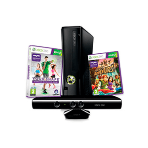 Xbox 360 4Gb + Kinect + Your Shape 2