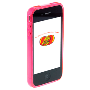 Carcasa Jelly Belly iPhone 4 Bubblegum rosa