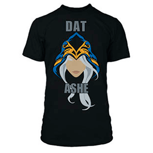 Camiseta League of Legends "Dat Ashe" Talla M