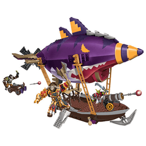 World of Warcraft Zepplin Goblin Megabloks