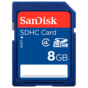 Tarjeta Memoria SDHC 8Gb Sandisk