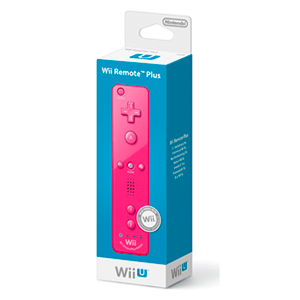 Mando WiiU Remote Plus Rosa