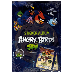Album Stickers Angry Birds Space