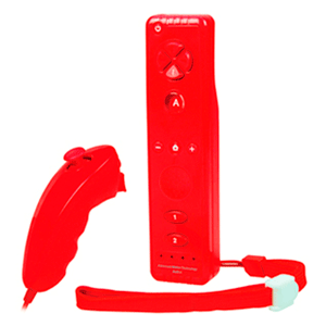 Combo Mandos Rojo GAMEware