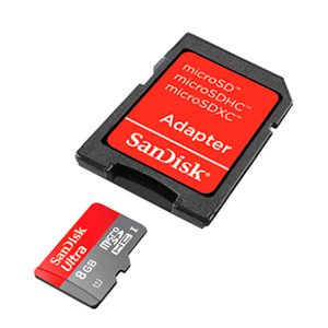 Memoria 8GB microSDHC Class10 Android Sandisk