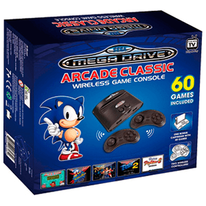 Consola Retro Mega Drive Arcade Classic + 60 Juegos