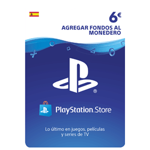 Tarjeta Prepago PSN 6€ para Playstation 3, Playstation 4, Playstation 5, Playstation Network Monedero, Playstation Vita en GAME.es