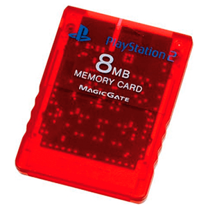 Memory Card Sony 8Mb Roja
