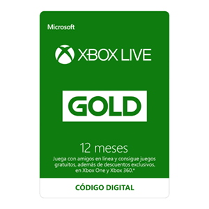 Tarjeta Xbox Live 12 Meses