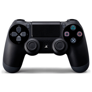 Controller Sony Dualshock 4 Black Playstation 4 Game Es - jugar roblox con mando de ps4
