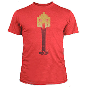Camiseta Minecraft "Shovel" Roja Talla XL