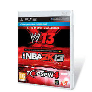 2K Sports Bundle: NBA 2K13 + WWE 13 + Top Spin