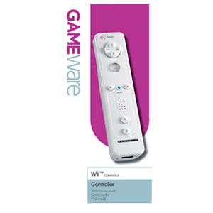 Mando WiiMote Blanco GAMEware (Reacondicionado)